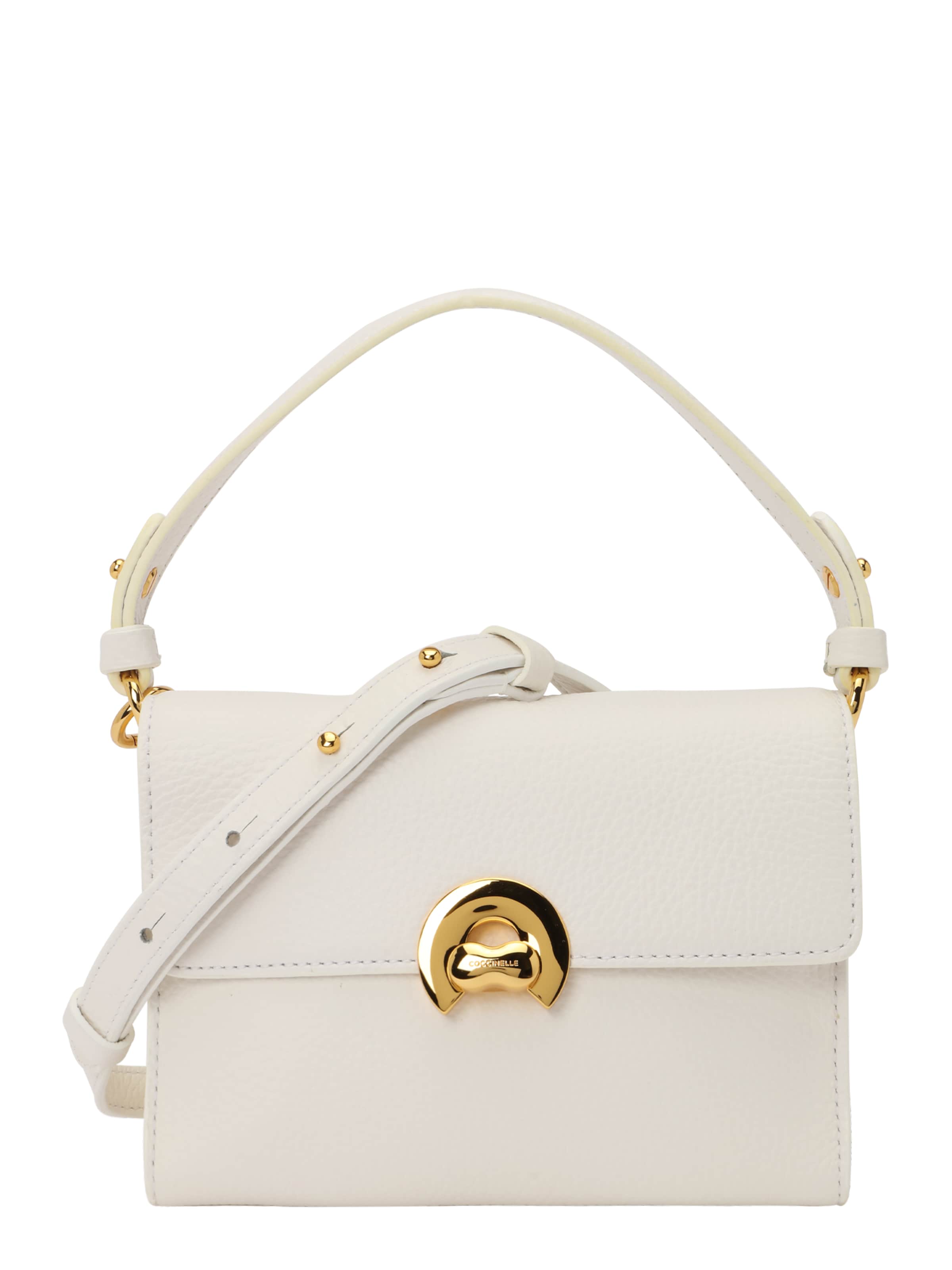 Coccinelle Handväska 'BINXIE' i vit: framsida