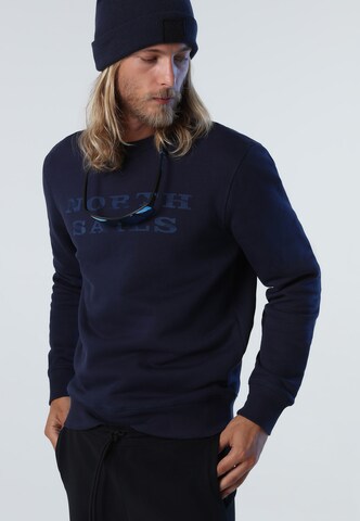 North Sails Sweatshirt in Blauw