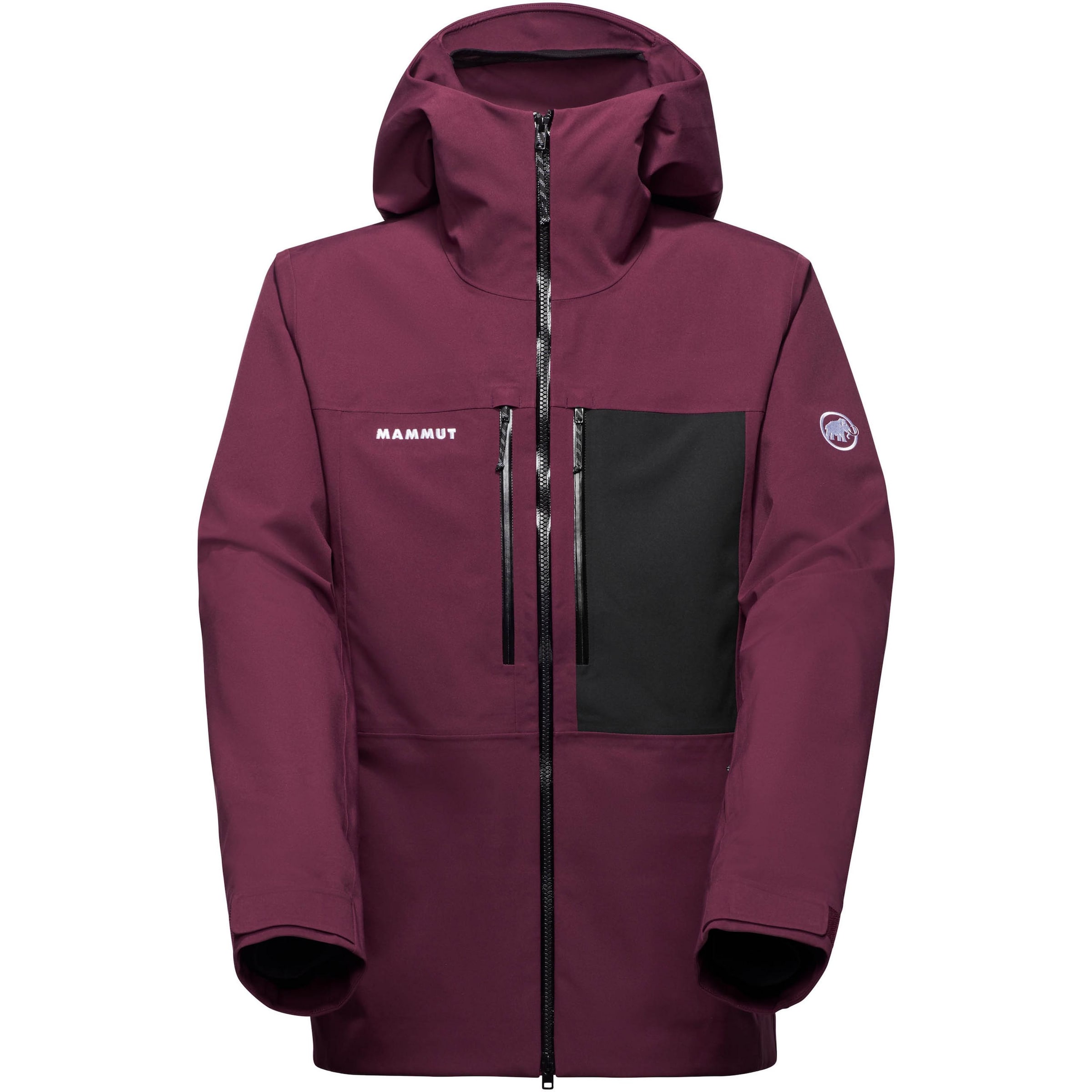 MAMMUT Skijacke 'Stoney' in Lila: Vorderseite