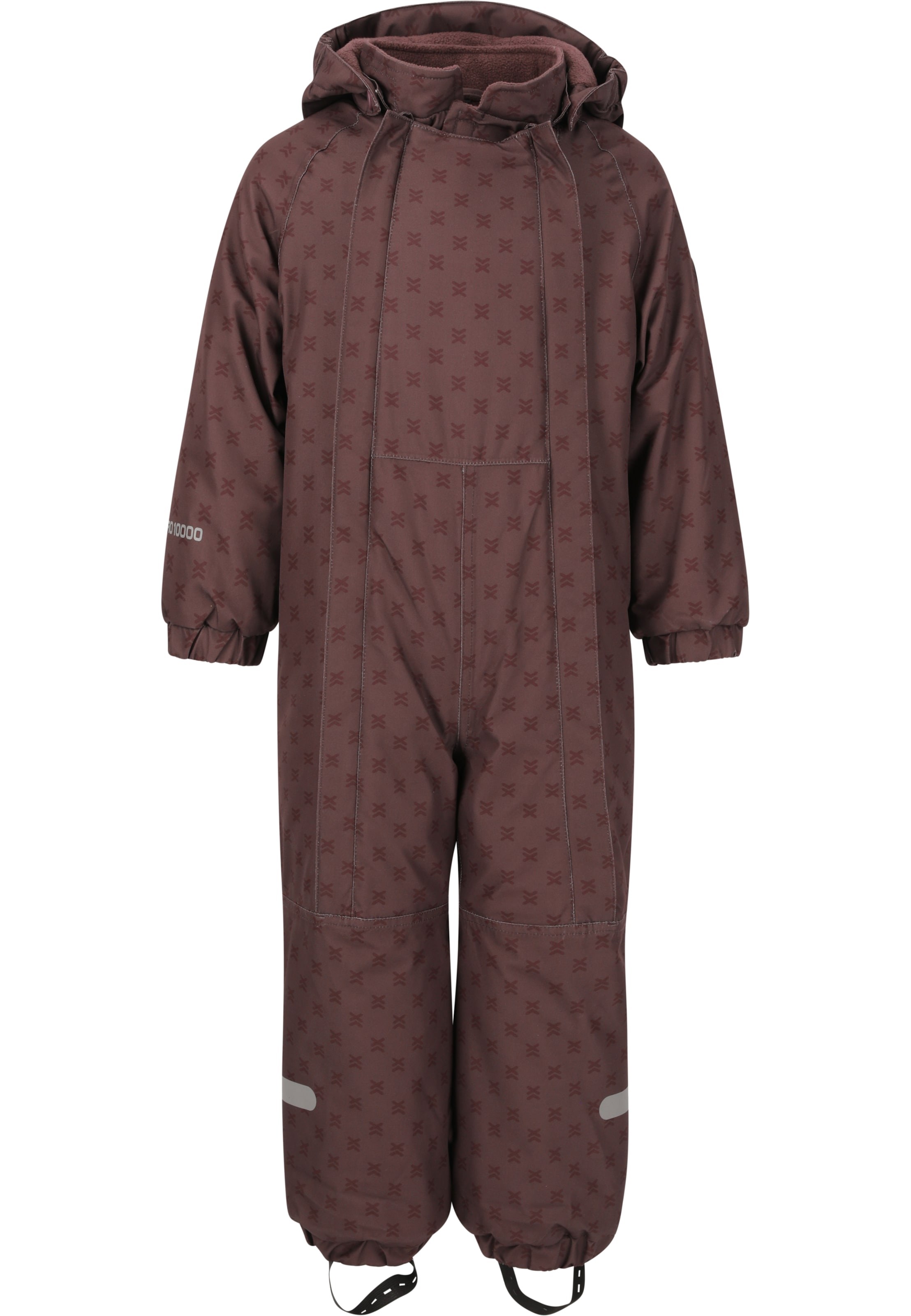 ZigZag Regenanzug 'Freeze' in Lila: Vorderseite