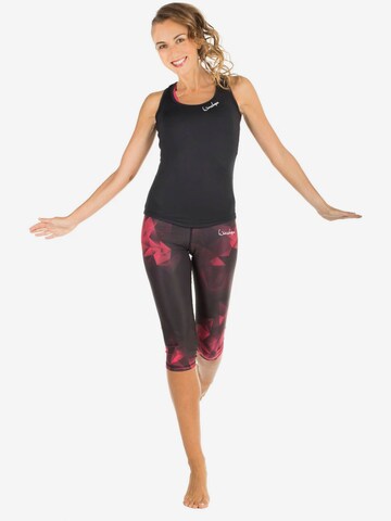 Winshape Skinny Sportsbukser 'HWL202' i sort