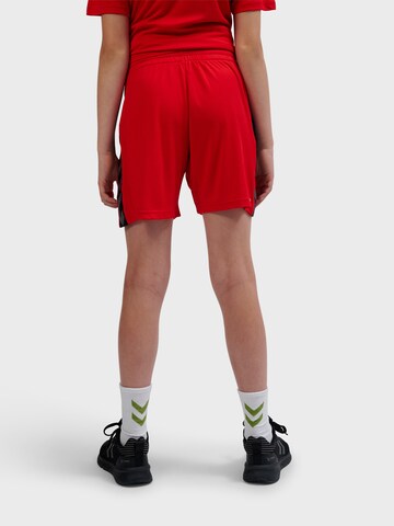 Regular Pantalon de sport 'Authentic PL' Hummel en rouge