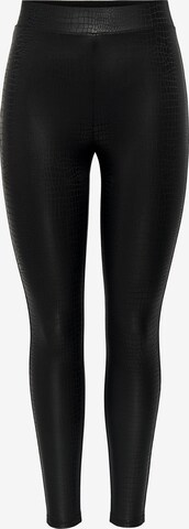 ONLY Leggings 'SANIRA' in Zwart: voorkant