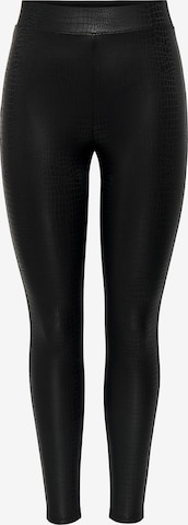 ONLY Skinny Leggings 'SANIRA' in Black: front