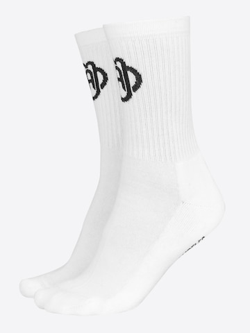 Magdeburg Los Angeles Socks 'ESSENTIAL' in White: front