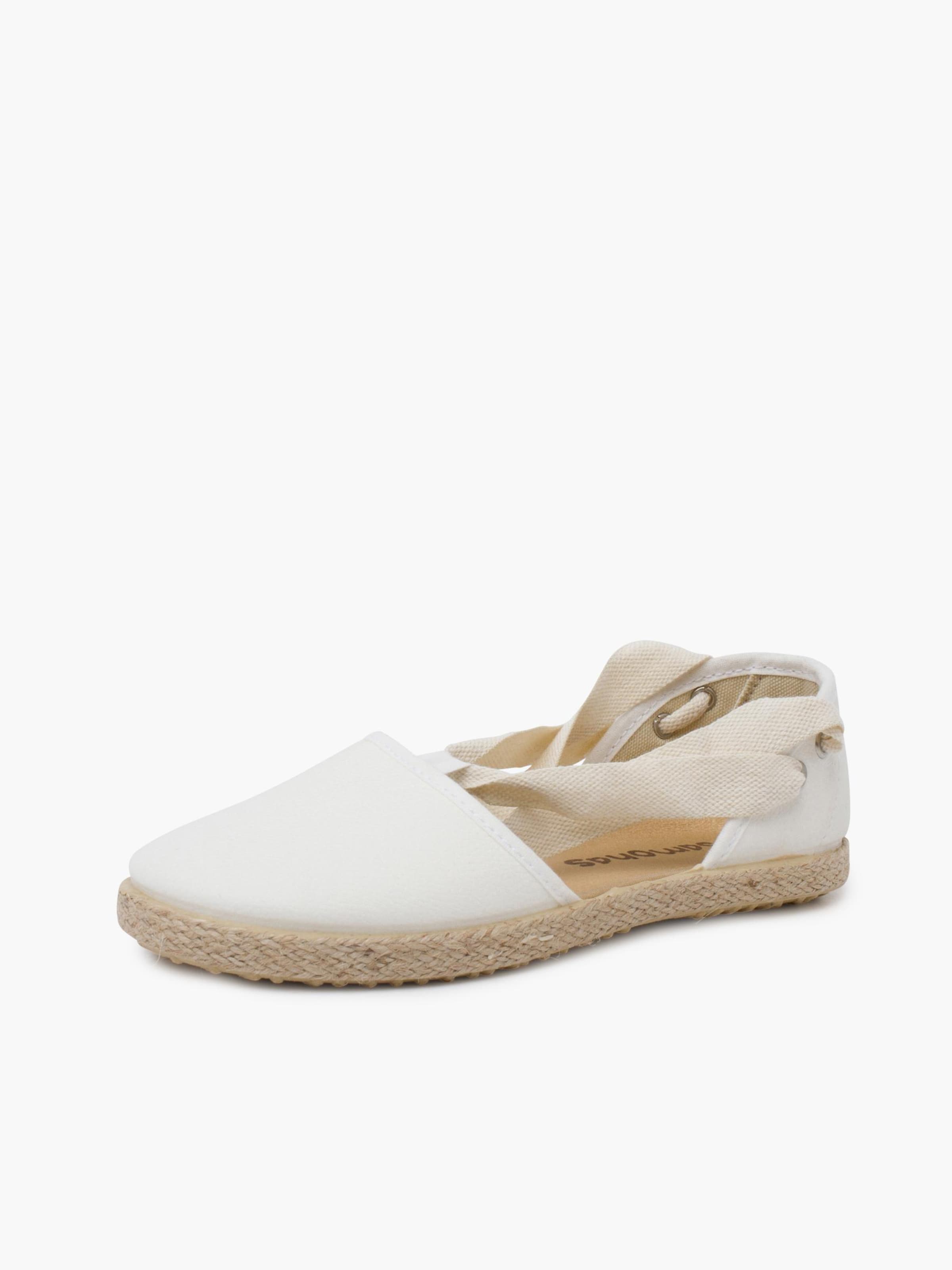 Pisamonas - Sandalias en blanco: frente