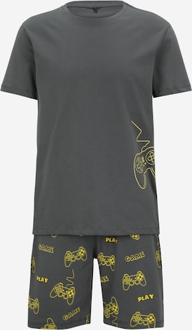 pilka Trendyol Trumpa pižama: priekis