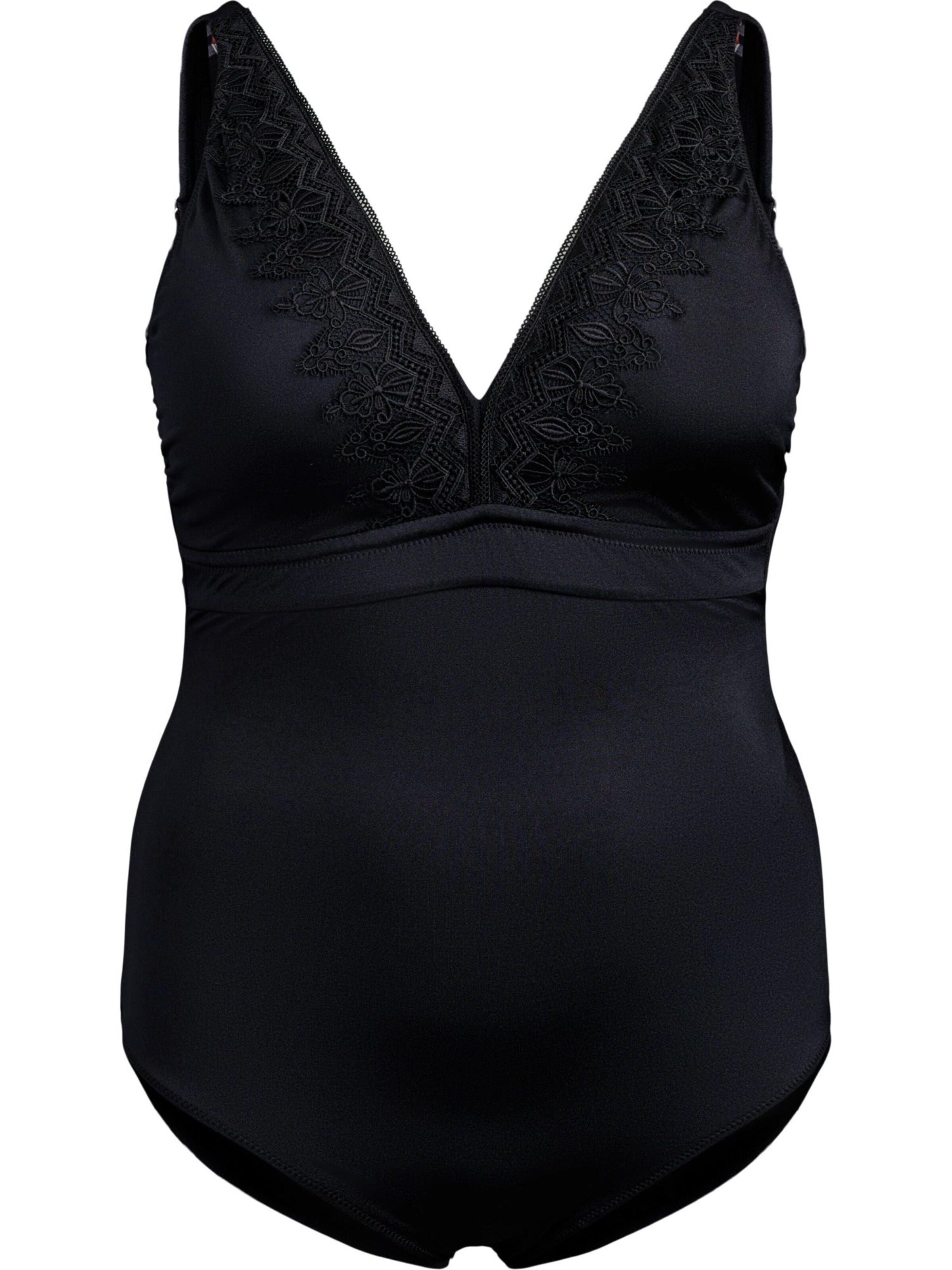 Triangle Maillot de bain Swim by Zizzi en noir : devant