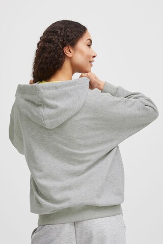 The Jogg Concept Zip-Up Hoodie 'Safine' in Grey