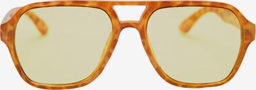 Pull&Bear Slnečné okuliare - Hnedá: predná strana