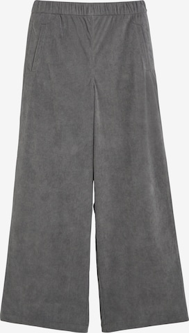 s.Oliver CURVE Wide leg Broek in Grijs: voorkant