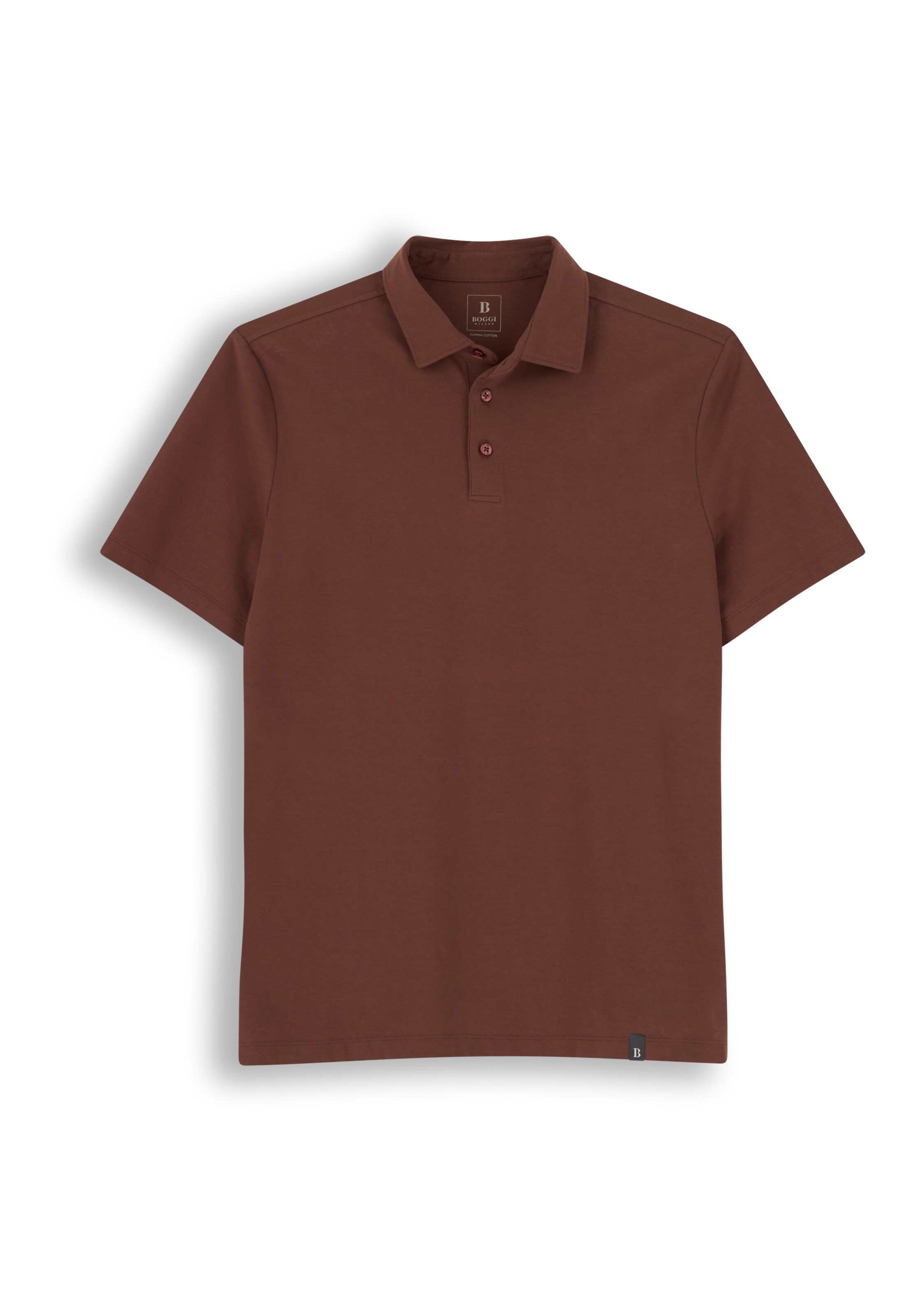 T-Shirt Boggi Milano en marron : devant