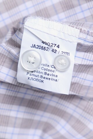 JUPITER Button Up Shirt in L in Grey