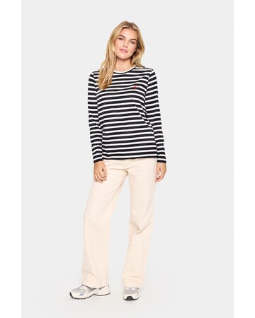 SAINT TROPEZ Top – černá