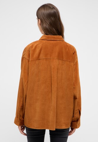 MUSTANG Bluse in Braun