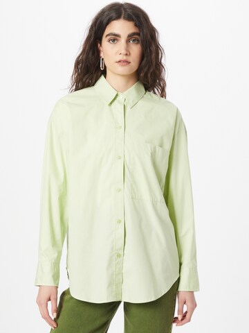 Camicia da donna di Abercrombie & Fitch in verde: frontale