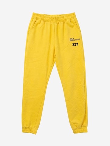 My fashion - Tapered Calças de desporto em amarelo: frente