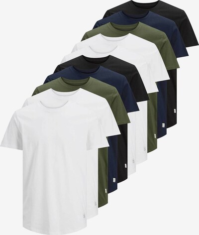 Maglietta JACK & JONES di colore blu / verde / nero / bianco, Visualizzazione prodotti