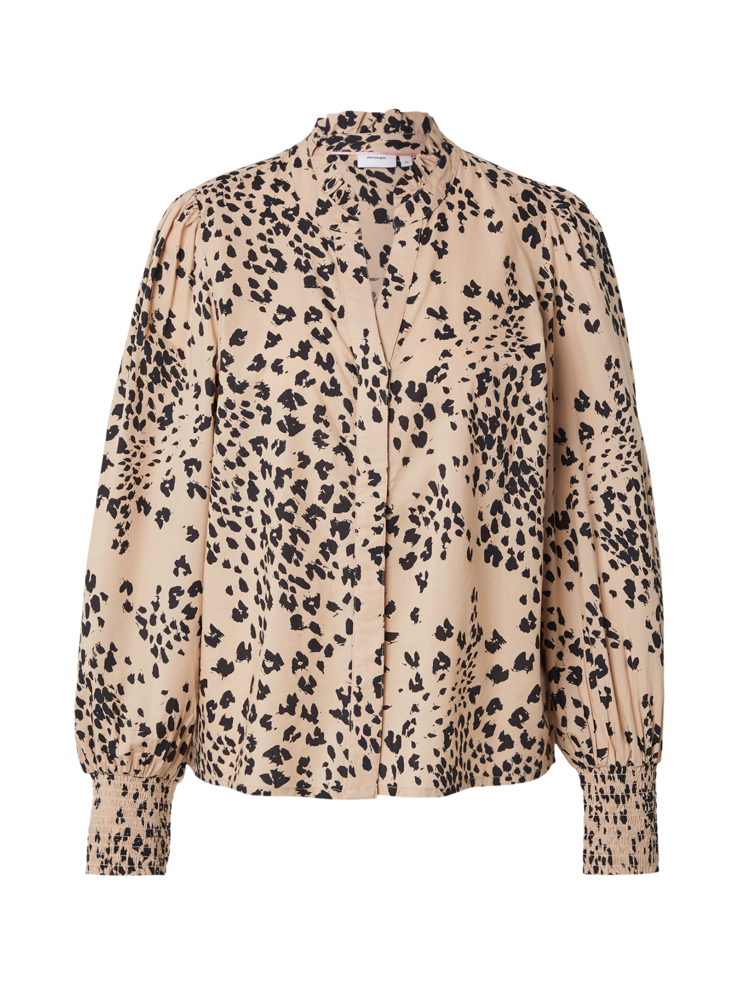 Chemisier 'SANAH' NÜMPH en beige : devant