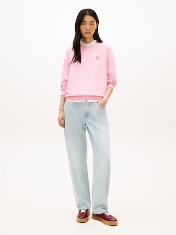 TOMMY HILFIGER Tréning póló - rózsaszín