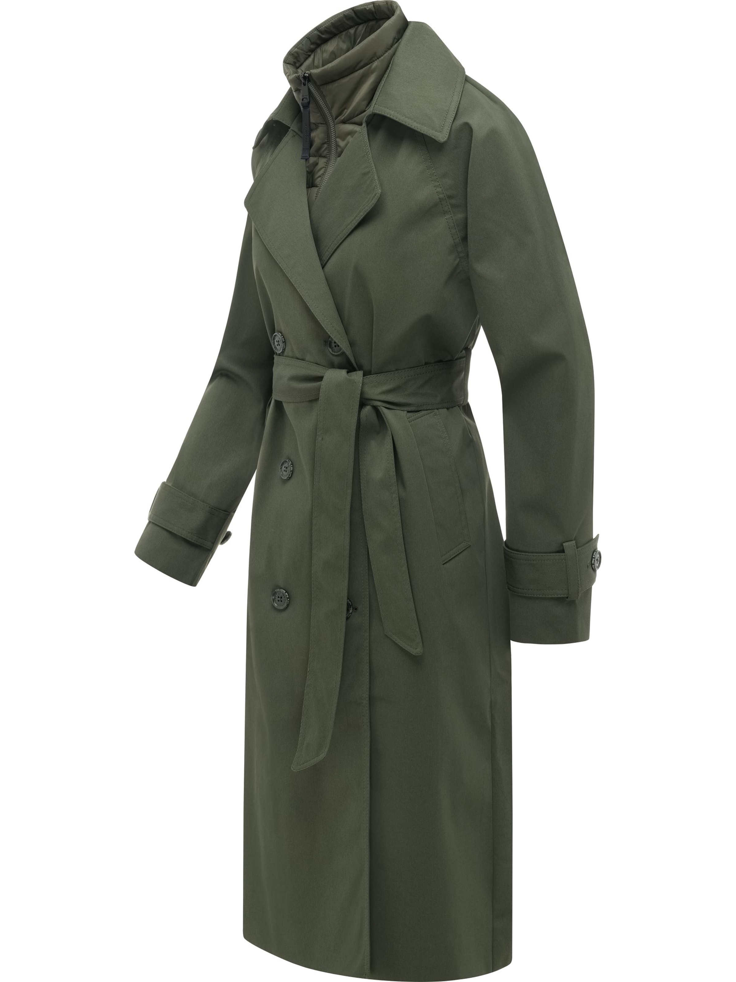 Cappotto funzionale di Ragwear in verde