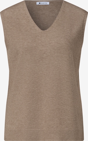 STREET ONE Sweater in Beige: front