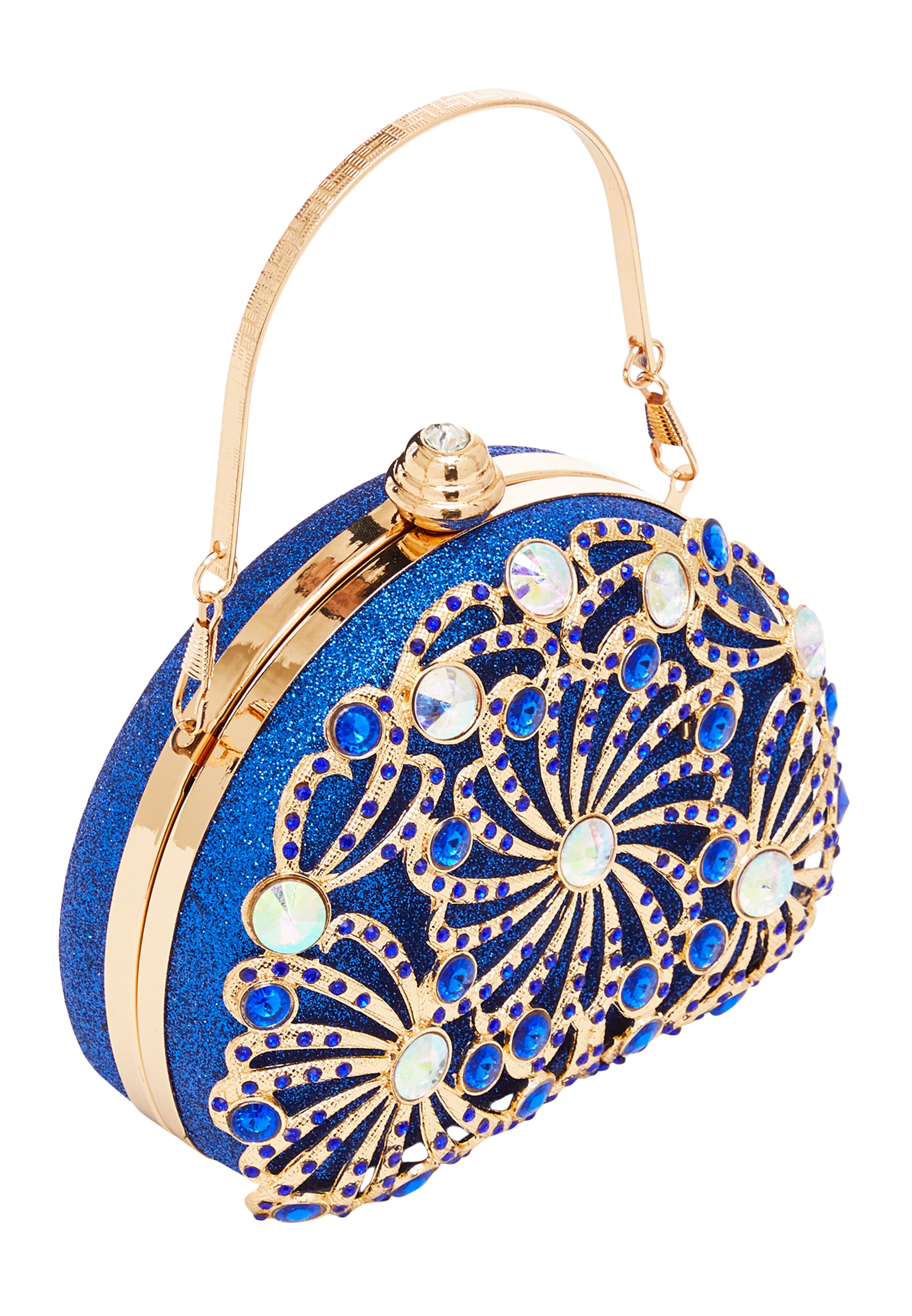 FELIPA Clutch in Blauw