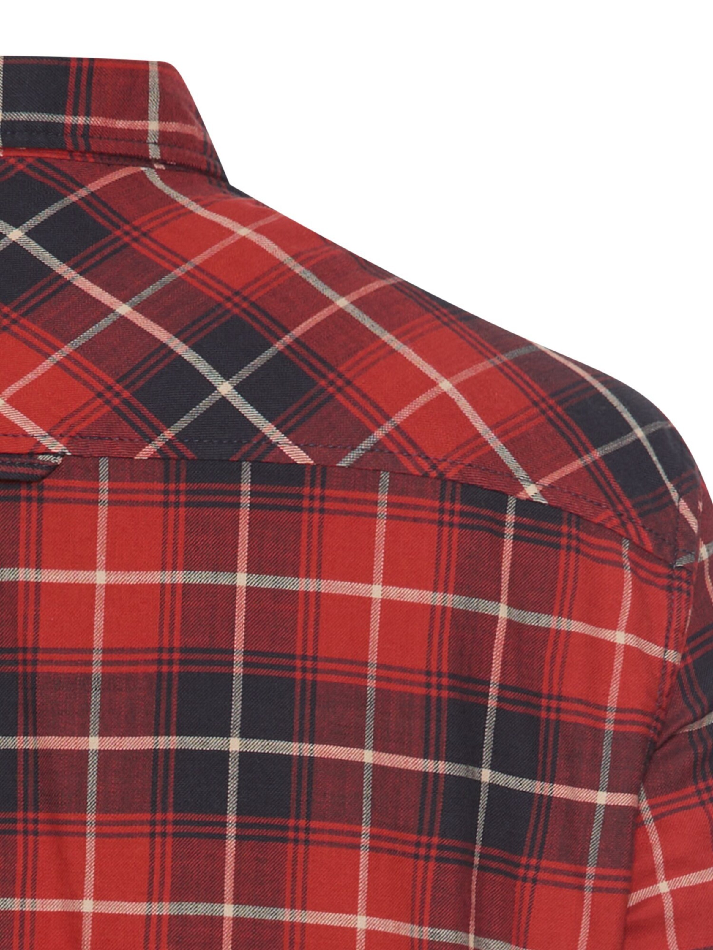 CAMEL ACTIVE - Regular Fit Camisa em vermelho
