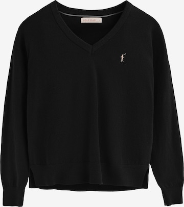 Polo Club Pullover in Schwarz: Vorderseite