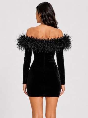 Robe de cocktail 'Mykonos' La Maison Milan en noir