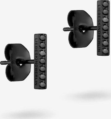 Liebeskind Berlin Ohrringe in Schwarz: Vorderseite