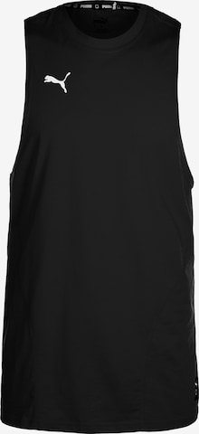 PUMA Performance shirt 'Hoops Team' in Black: front