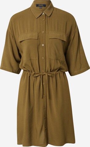 OVS Shirt Dress in Green: front
