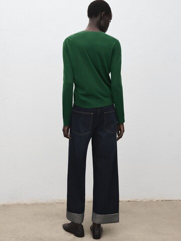 MANGO Svetr 'LUCCAV' – zelená