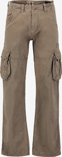 ALPHA INDUSTRIES Cargobroek in de kleur Bruin / Zwart, Productweergave