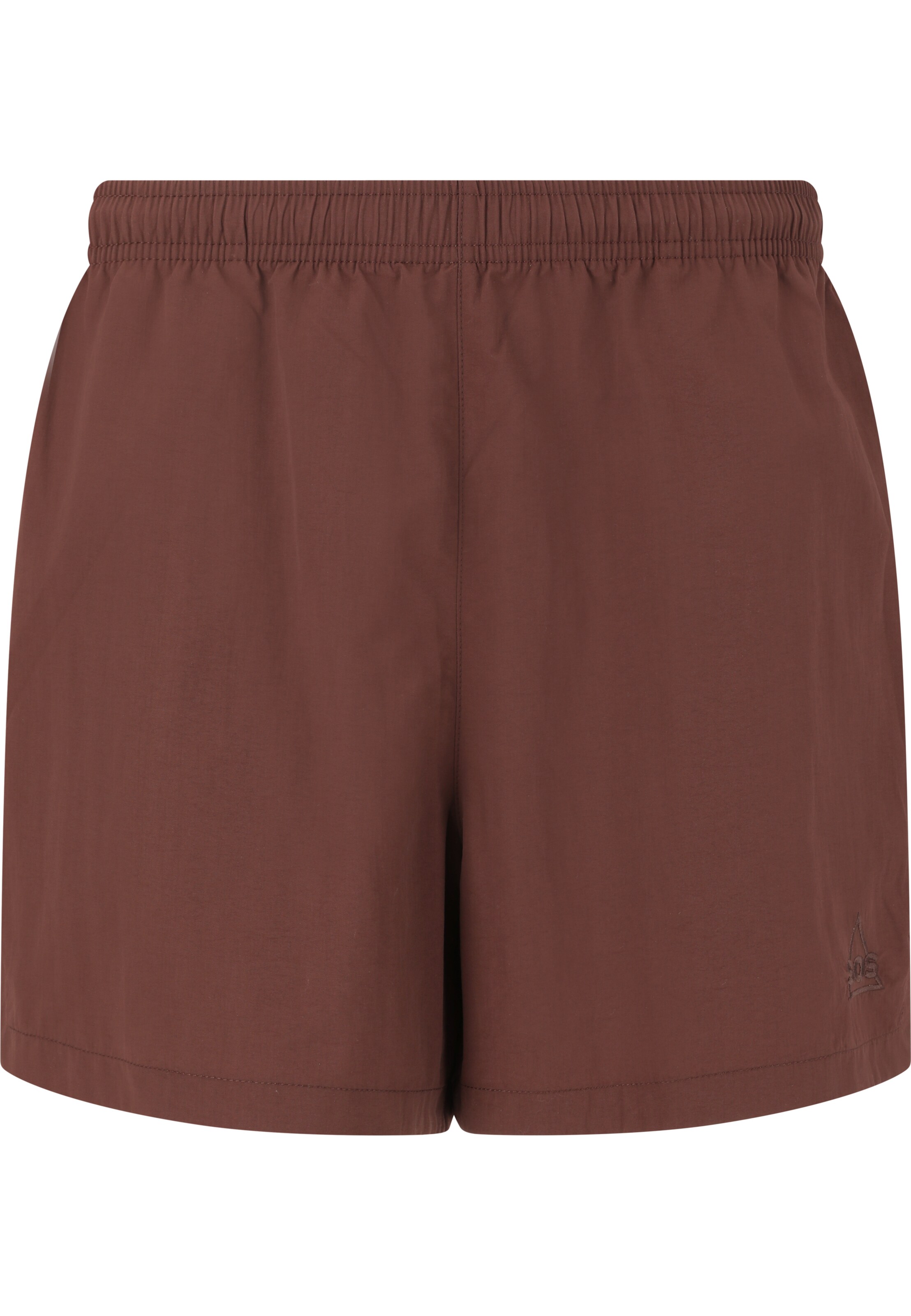 SOS Sportshorts 'Whitsunday' in Braun: Vorderseite