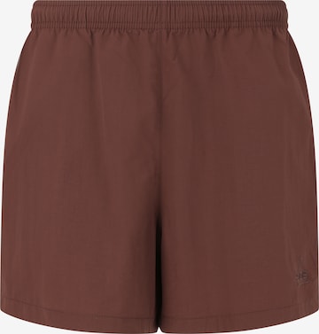 SOS Regular Workout Pants 'Whitsunday' in Brown: front