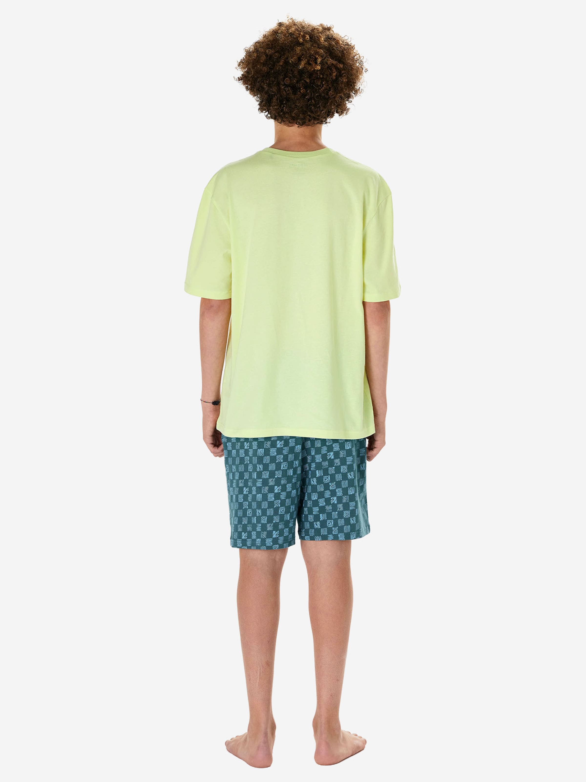 SCHIESSER - Pijama 'Nightwear' en azul