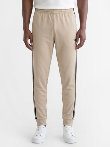 ADIDAS ORIGINALS Regular Broek in Beige: voorkant
