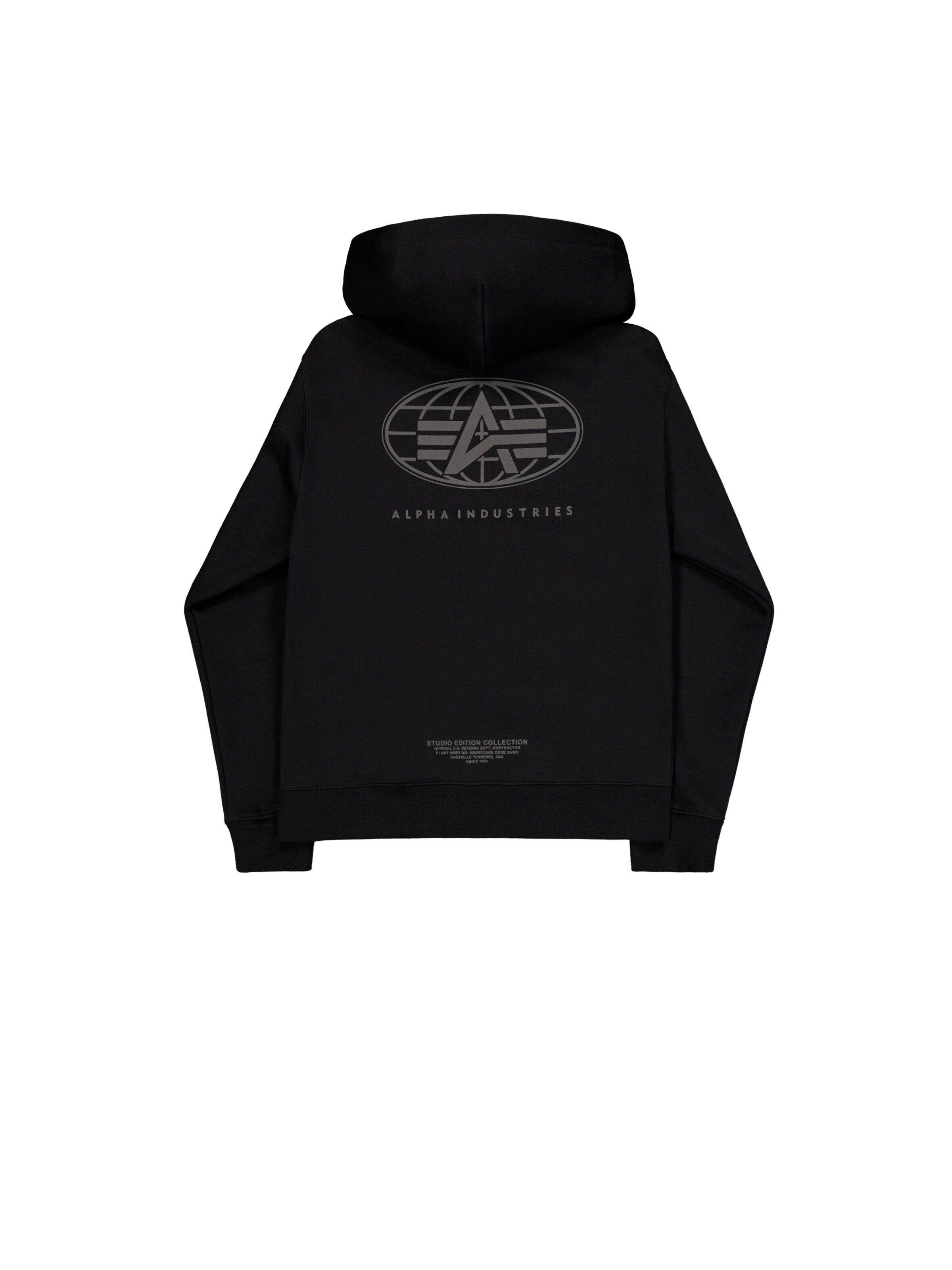Sweat-shirt ALPHA INDUSTRIES en noir