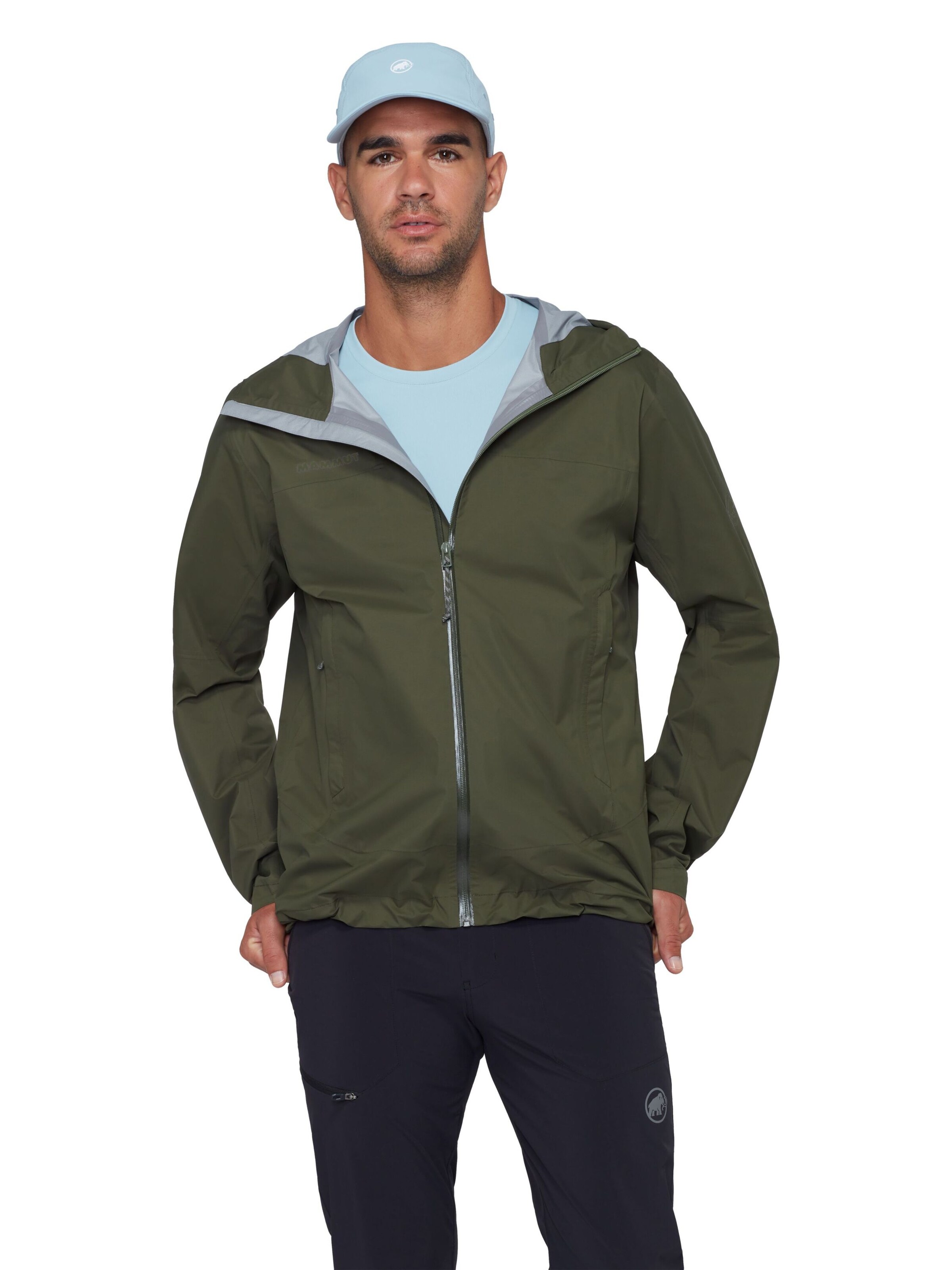MAMMUT Outdoor jacket 'Ducan' in Green: front
