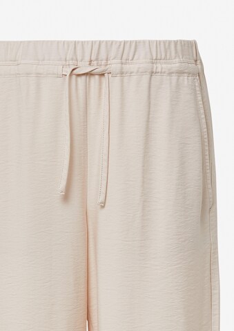Loosefit Pantalon comma casual identity en beige