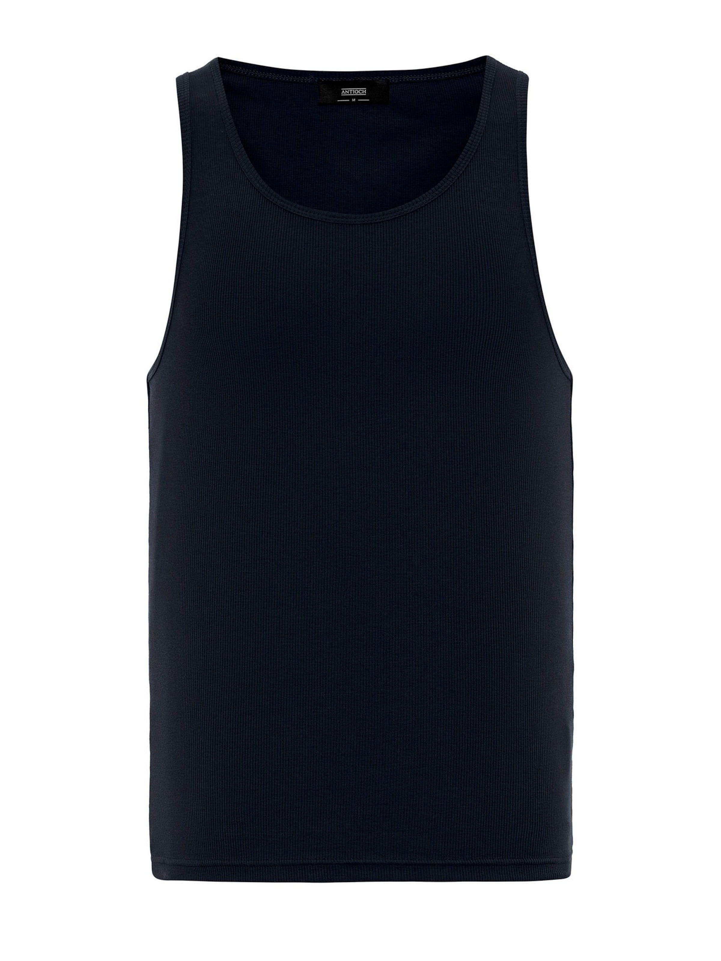 Antioch Tričko – modrá: přední strana