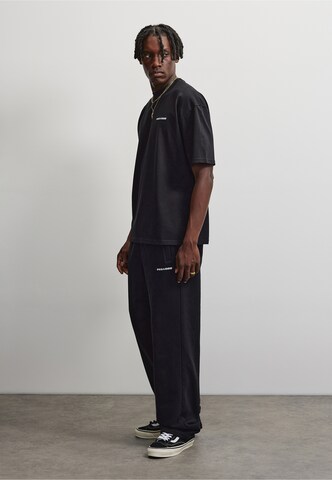 Loosefit Pantalon Pegador en noir