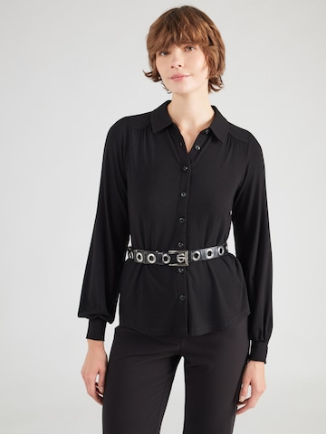 King Louie Blus 'Carina' i svart: framsida