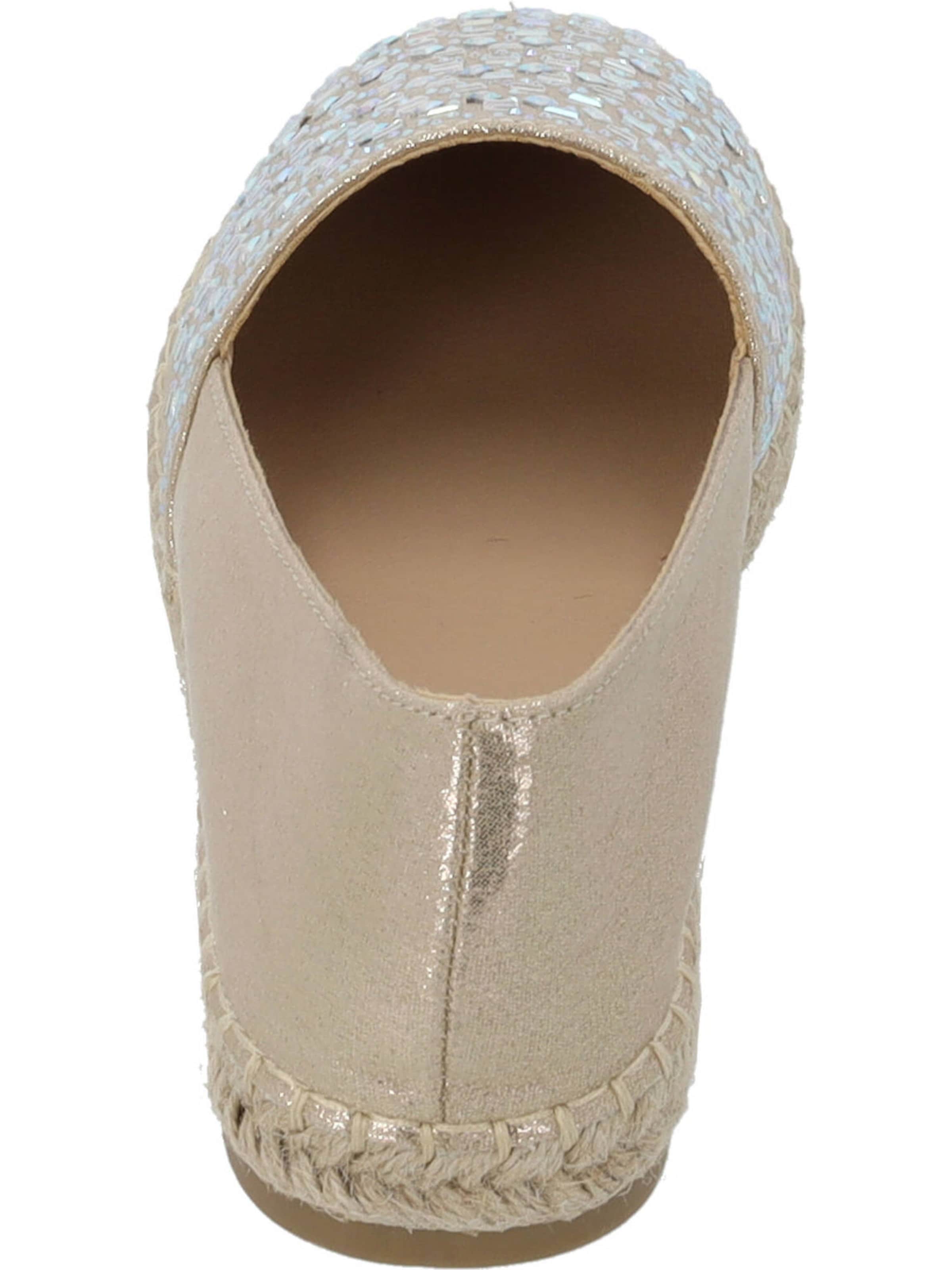 Espadrilles 'Chesu' Palado by Sila Sahin en or