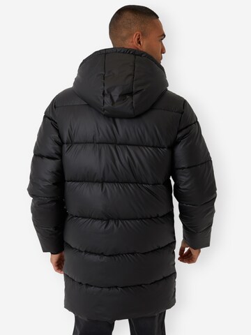 Threadbare Langmantel in Schwarz