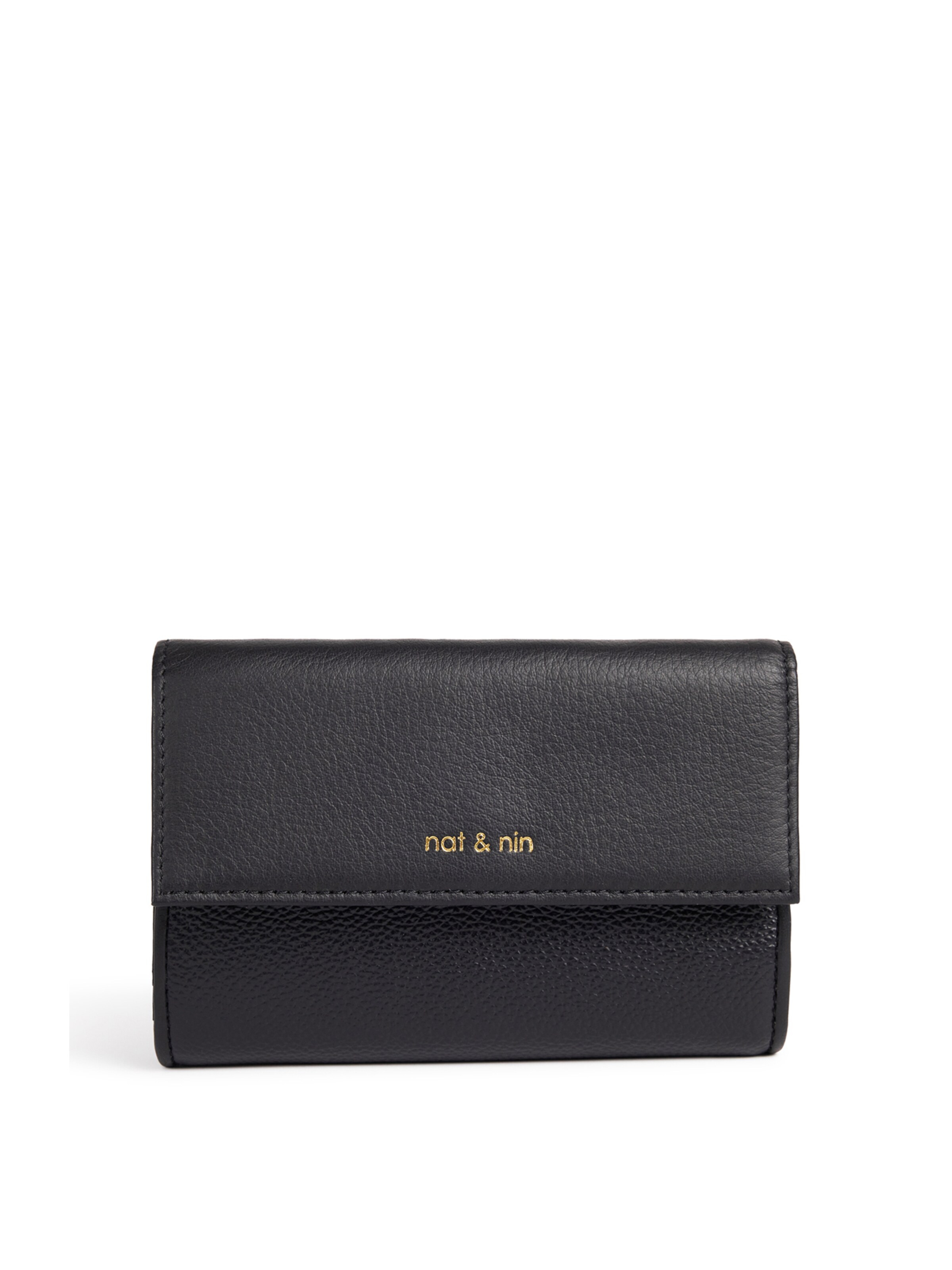 Nat&Nin Rahakott 'Lotti', värv must: eest vaates