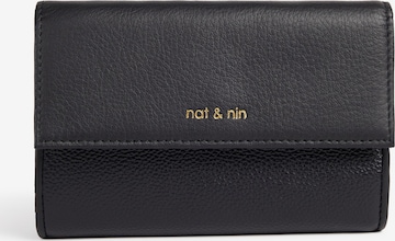 Nat&Nin Kukkaro 'Lotti' värissä musta: etupuoli