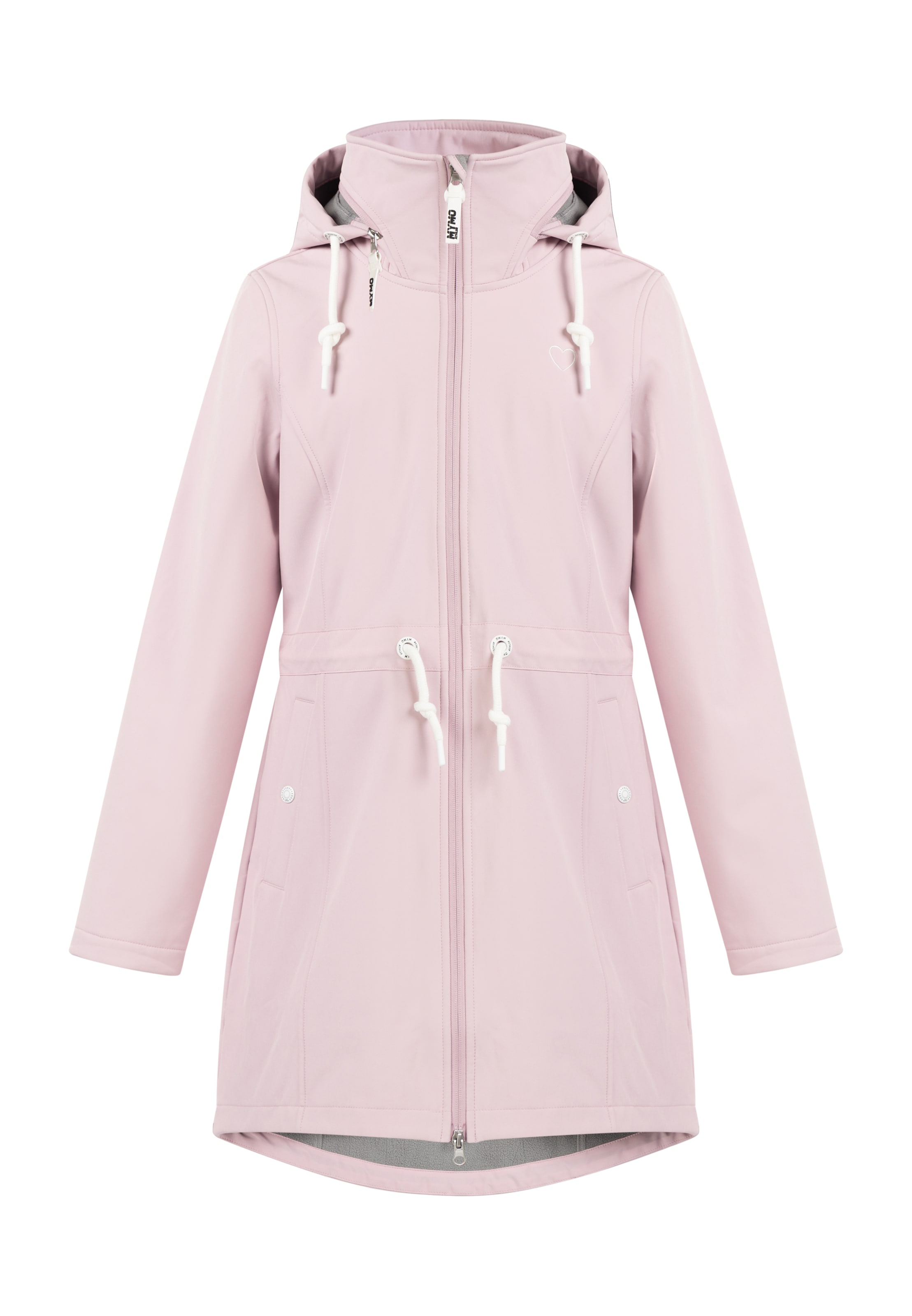 myMo ATHLSR Функционално палто в розово: отпред